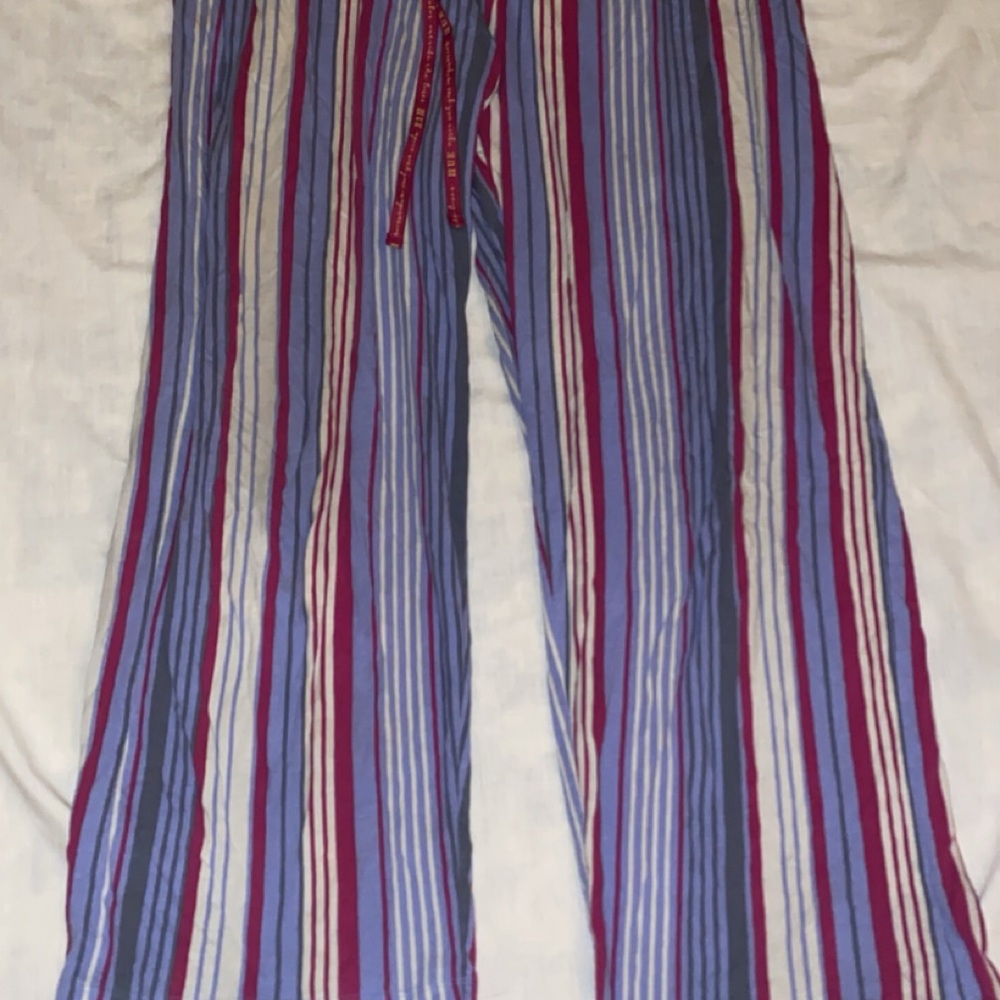 HUE Multicolor Striped Lounge Pants
